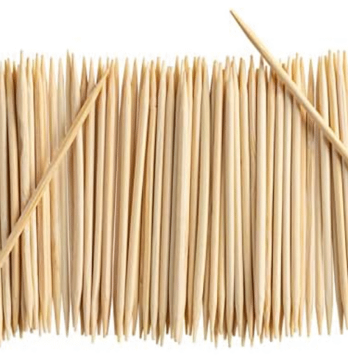 palillos de dientes Palillos de Madera